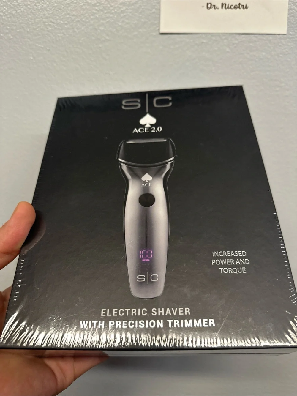 Ace 2.0 Electric Shaver for Men - Silver